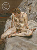 Lucian Freud Paintings 1988 - 1989