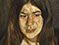 Lucian Freud "Annabel" 1972 Oil on Canvas 24.5cmx17cm