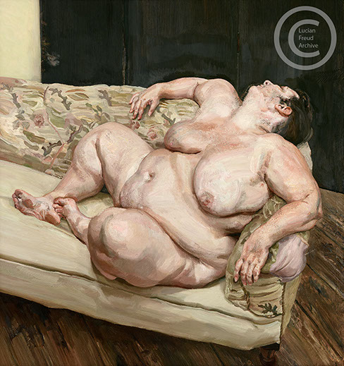 "Benefits Supervisor Resting" 1994 Oil on Canvas 160cmx150cm