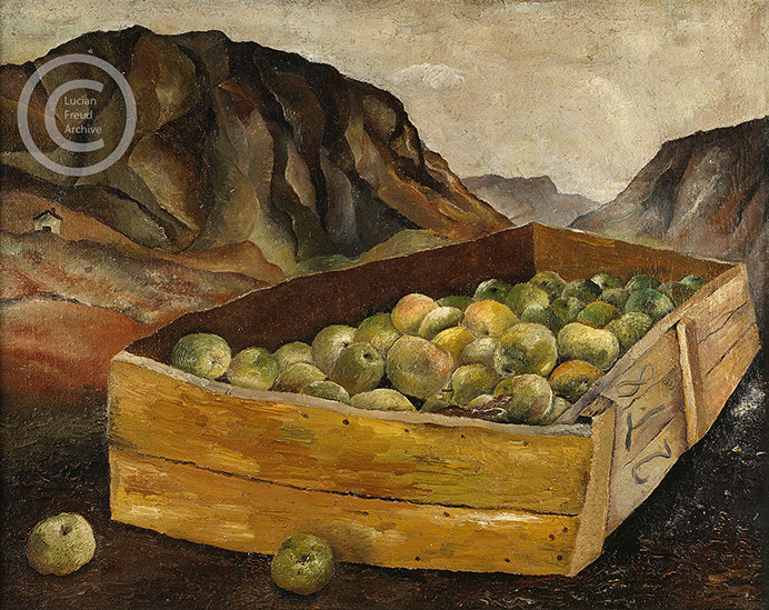 Painting by Lucian Freud 1930's Early work