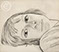 Lucian Freud 'Drawing from Flyda' 1947 Ink on Paper 12.7cmx13.9cm