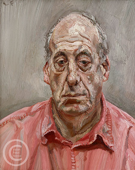 "Francis Wyndham" 1993 Oil on Canvas 64cmx52cm