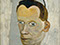 Lucian Freud "Gerald Wilde" 1943  Oil on Board  33.5cm x 24.8cm