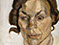 Lucian Freud "Head of a Woman" 1970 Oil on Canvas 24cmx18cm