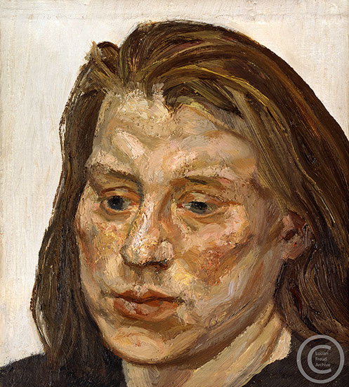 "Ib" 1990 Oil on Canvas 28cmx25.4cm