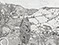 Lucian Freud 'Loch Ness from Drumnadrochit' 1943 Ink on Paper 39.7cmx45.4cm