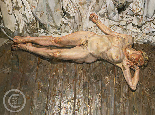  "Lying by the Rags" 1989-1990 Oil on Canvas 138.5cmx184.2cm