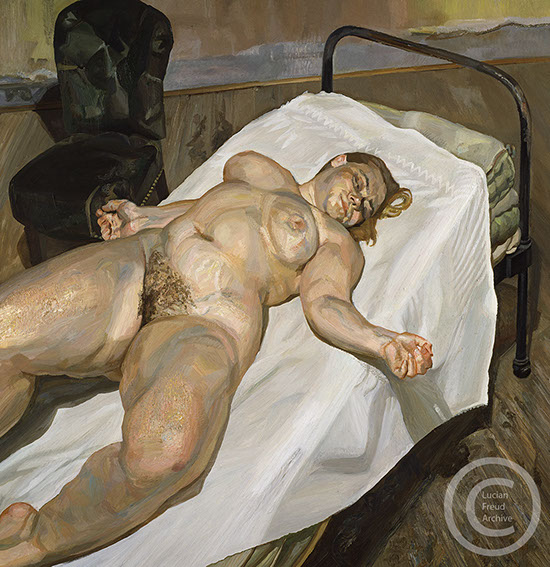  "Naked Portrait with Green Chair" 1999 Oil on Canvas 161.2cmx155.5cm