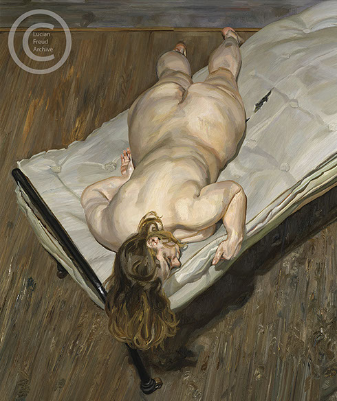 "Night Portrait, Face Down." 1999-2000 Oil on Canvas 151cmx156cm