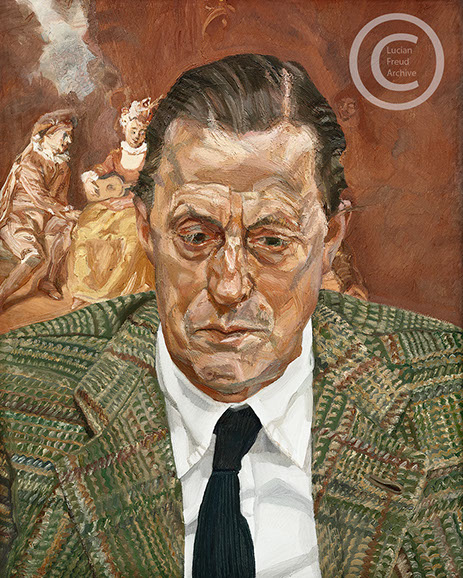 Lucian-Freud-"Portrait-of-a-Man"-1981-1982-Oil-on-Canvas-51.1cmx40cm