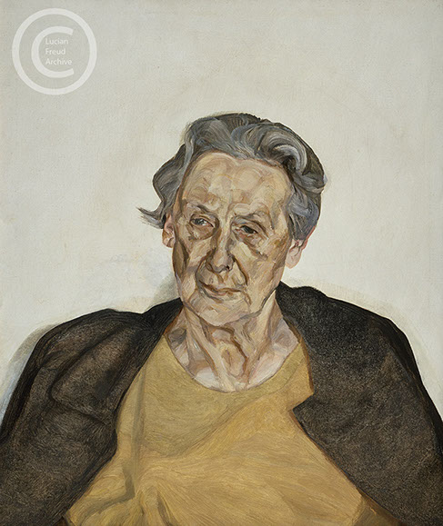 Lucian Freud "Portrait of a Woman" 1969 Oil on Canvas 68.5cmx58cm Lucian Freud "Portrait of a Woman" 1969 Oil on Canvas 68.5cmx58cm