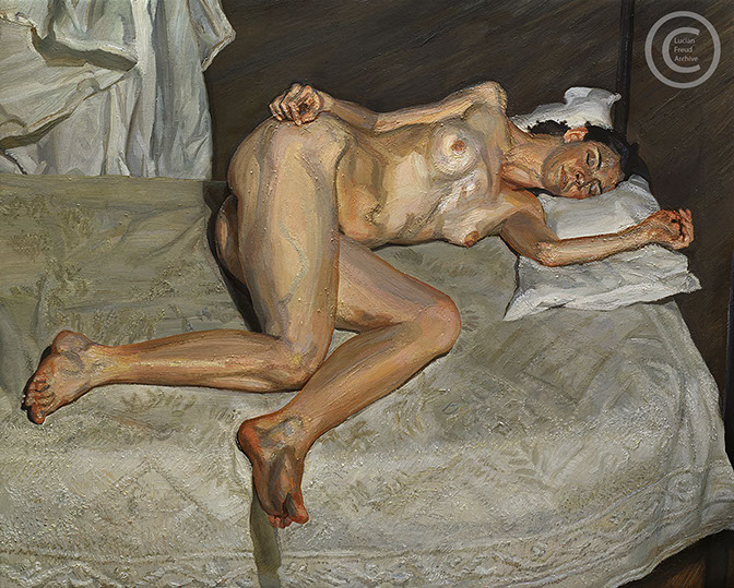  "Portrait on a White Cover" 2002-2003 Oil on Canvas 116.2cmx142.2cm