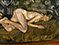Lucian Freud "Resting Nude Portrait IV" 1963 Oil on Canvas 90cm x 90cm