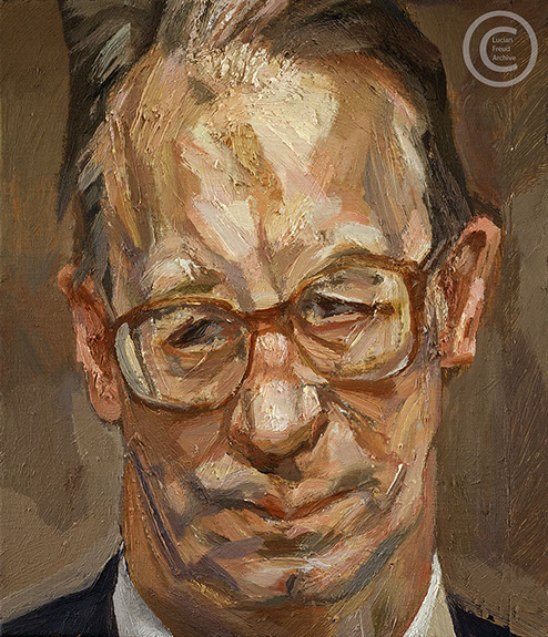 "Robert Fellowes" 1999 Oil on Canvas 25.4cmx22.6cm