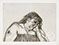 Lucian Freud "Woman with an Arm Tattoo" 1996 Etching (ed of 40) 59.6cmx81.2cm